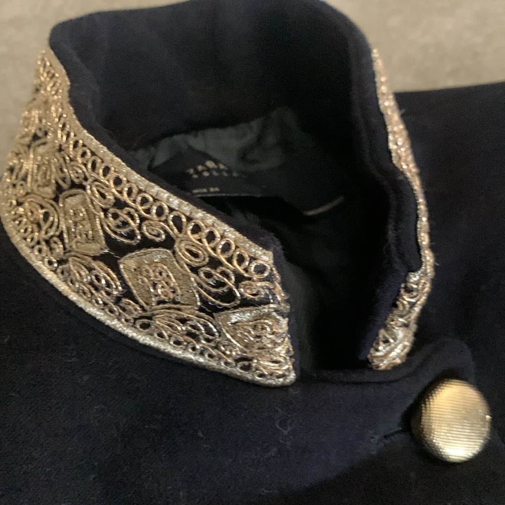 Zara Basic Collection Velvet Jacket - Picture 3 of 5